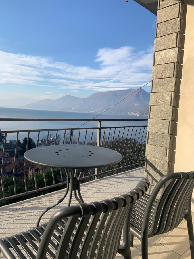 Casa Colmegna Mit Traumhaften See- Und Bergblick Luino Eksteriør billede